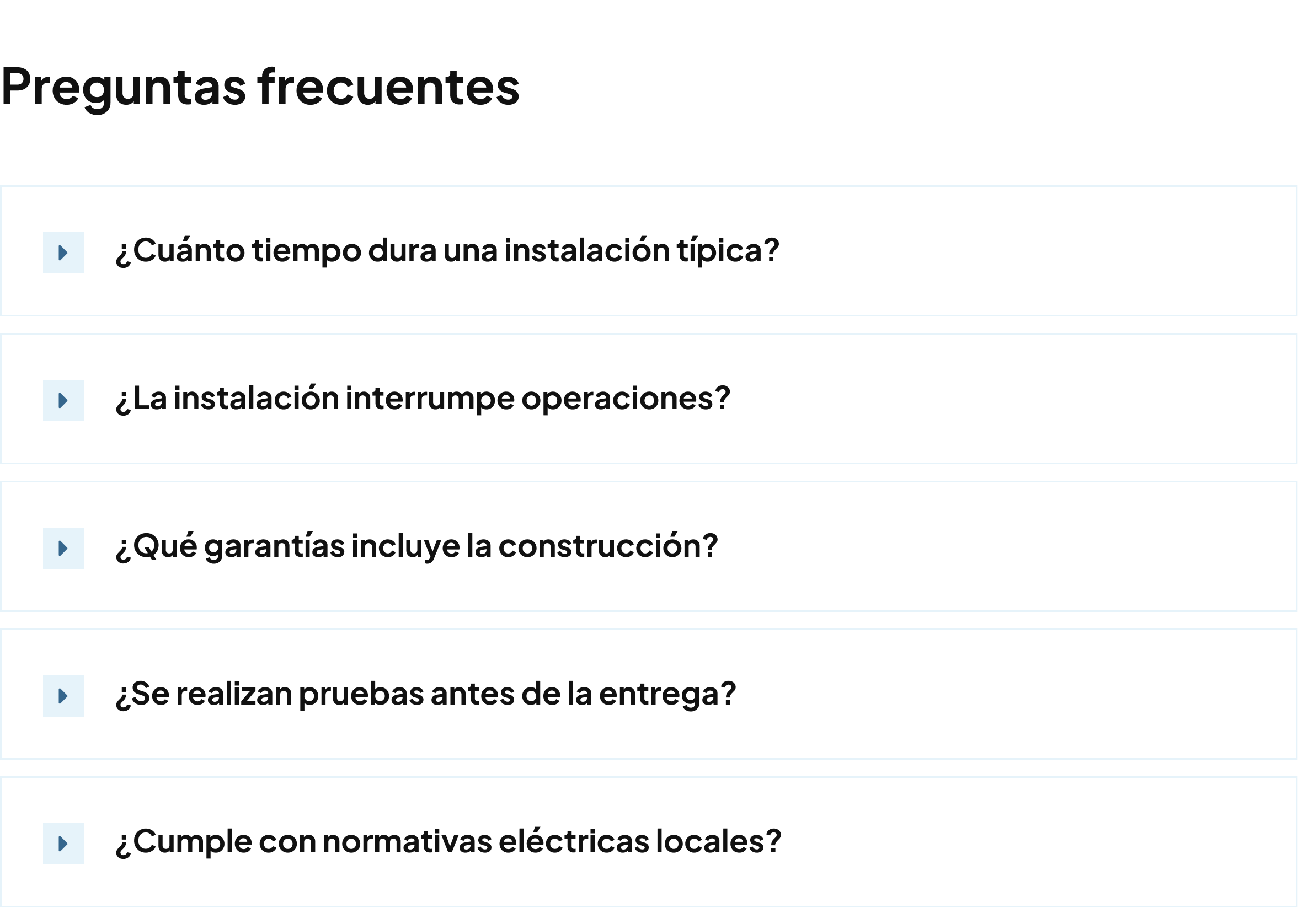 PREGUNTAS FRECUENTES