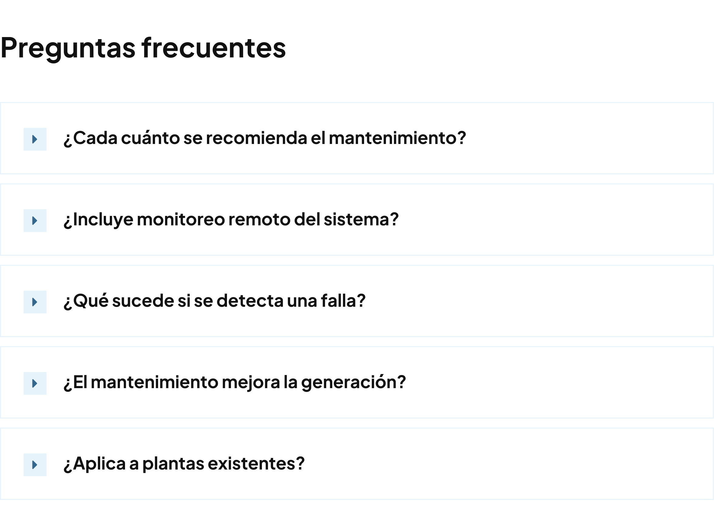 PREGUNTAS FRECUENTES